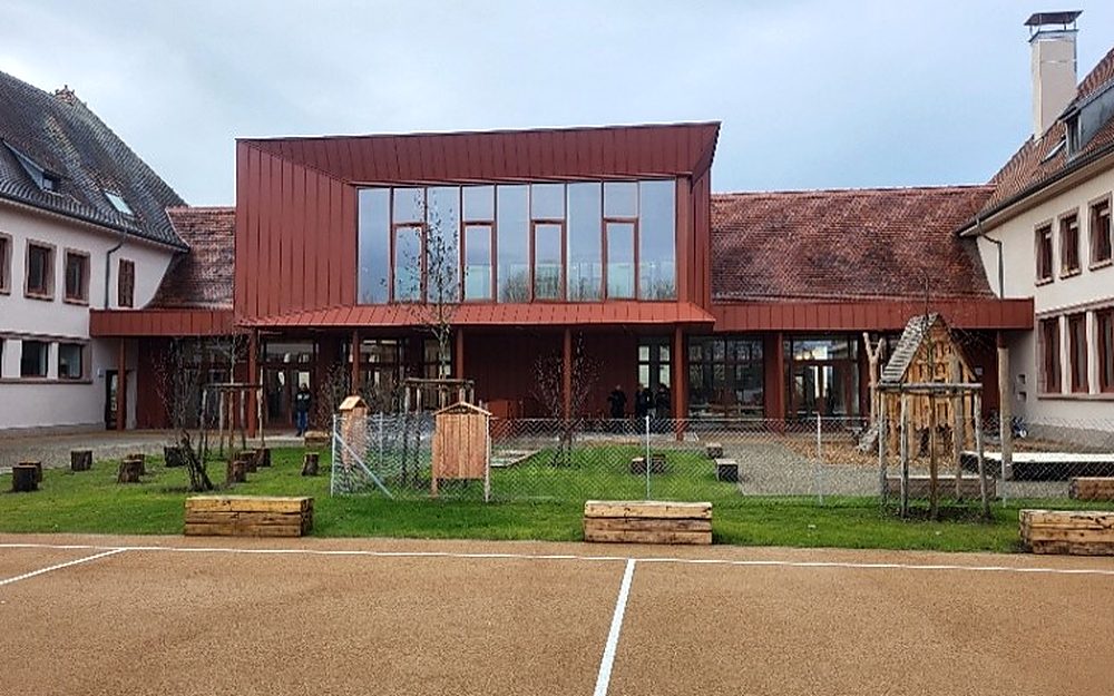 École et médiathèque de Rhinau après travaux